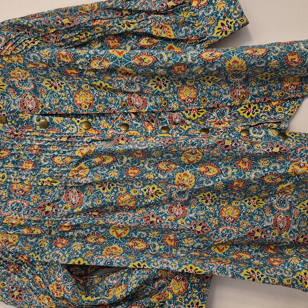 Lauren Moffatt Silk Pintuck Blouse